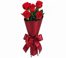 Букет 5 Красных роз Эдлесс Лав в Сасыколи