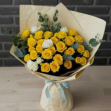 Букет цветов из:  Розы в Сасыколи
