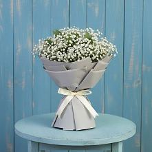 Букет цветов из:  Гипсофила в Сасыколи