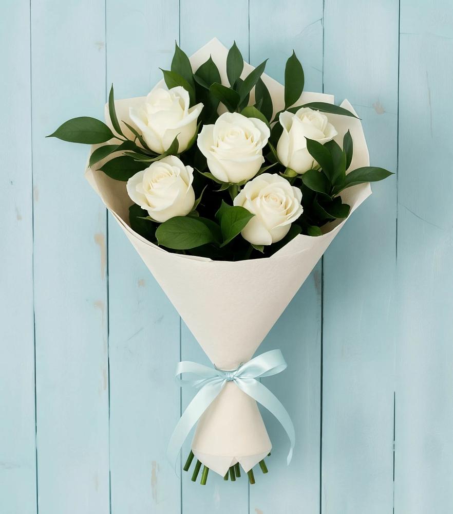 Букет цветов из: Розы в Сасыколи