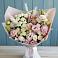 Букет цветов из: Альстромерии и Розы в Сасыколи