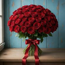 Букет Красные розы Блэк Меджик в Сасыколи
