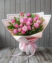 Букет Розовый кустик #REPLACE_PRED# Сасыколи