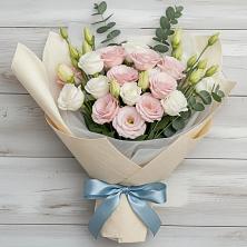 Букет цветов из:  Лизиантусы в Сасыколи