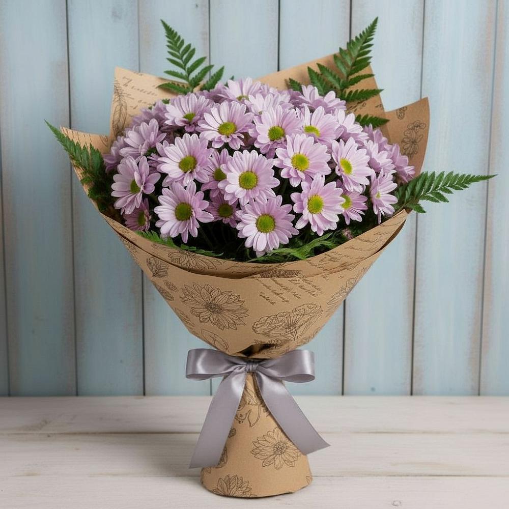 Букет цветов из: Хризантемы в Сасыколи