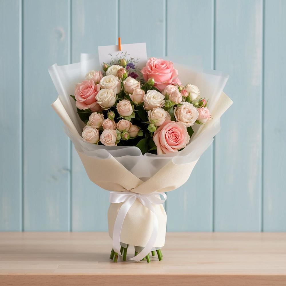 Букет цветов из: Розы в Сасыколи