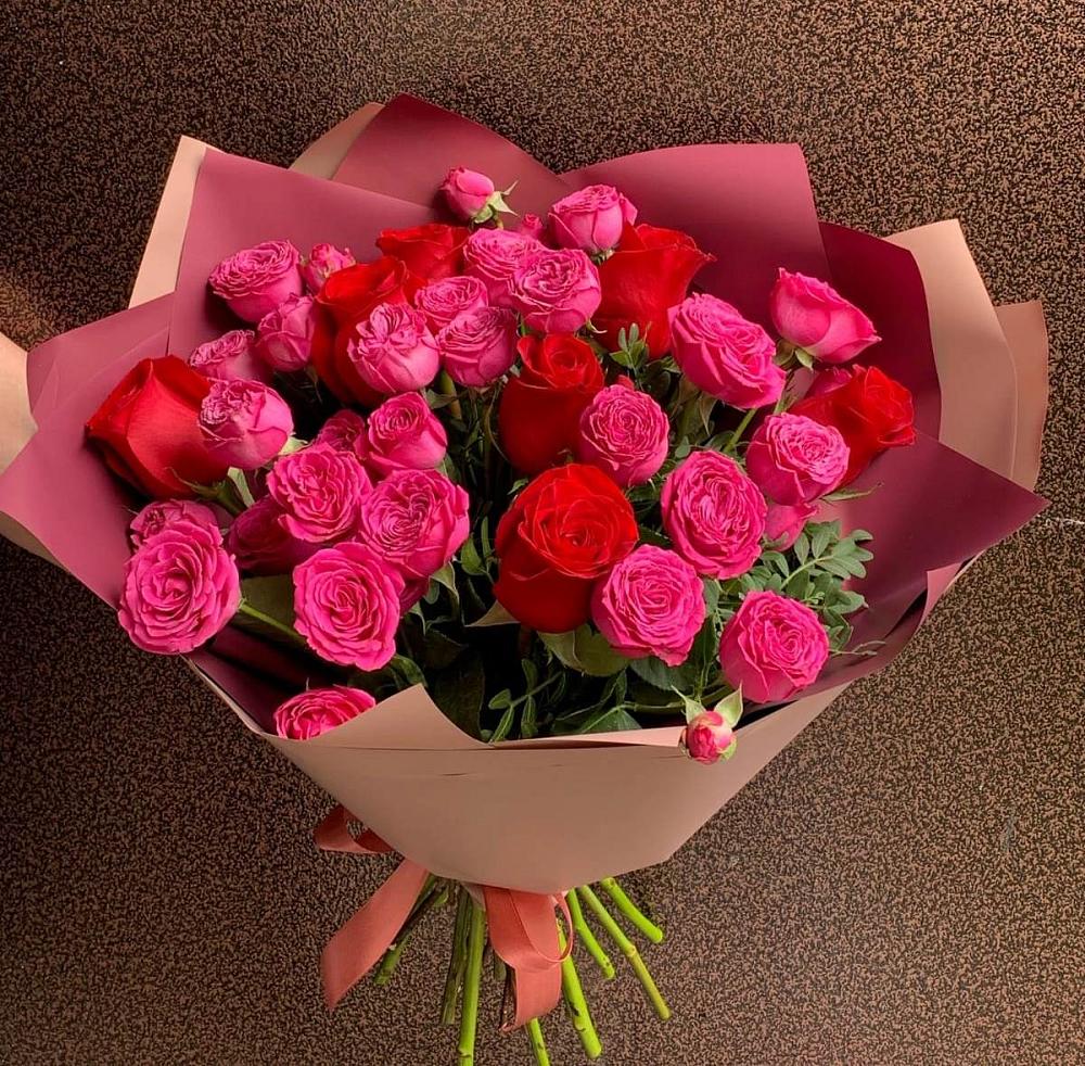 Букет В объятьях нежности в Сасыколи