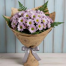 Букет цветов из:  Хризантемы в Сасыколи