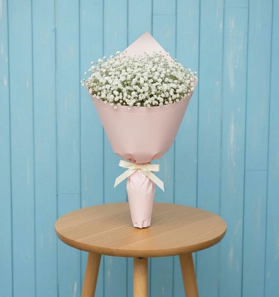 Букет цветов из: Гипсофила в Сасыколи