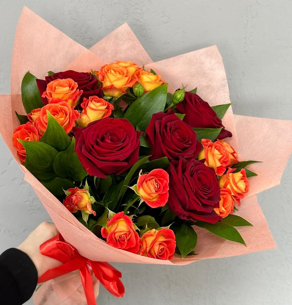 Букет Любовь и восторг в Сасыколи