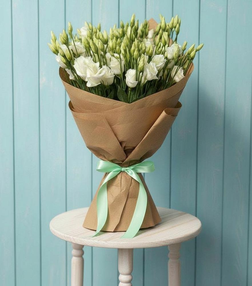 Букет цветов из: Лизиантусы в Сасыколи