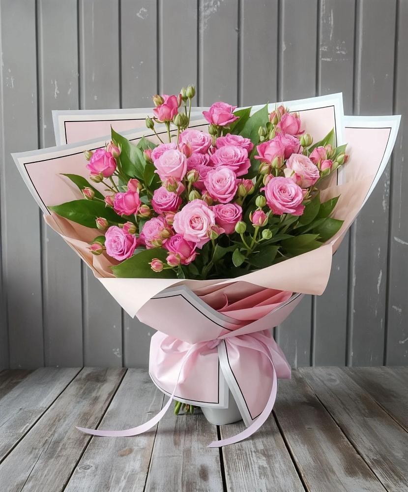 Букет Розовый кустик в Сасыколи
