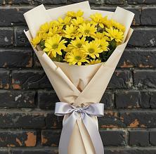 Букет цветов из:  Хризантемы в Сасыколи