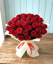 Букет 29 Красных роз в Сасыколи