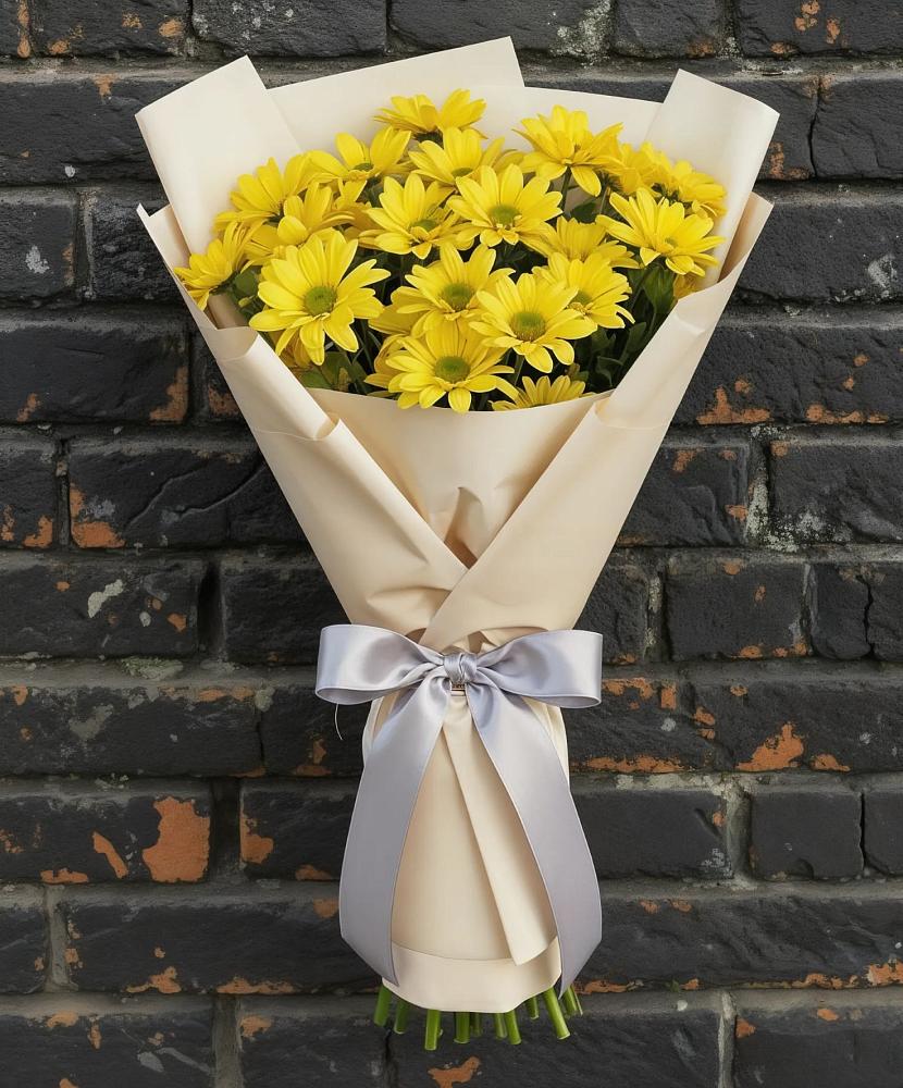 Букет цветов из: Хризантемы в Сасыколи