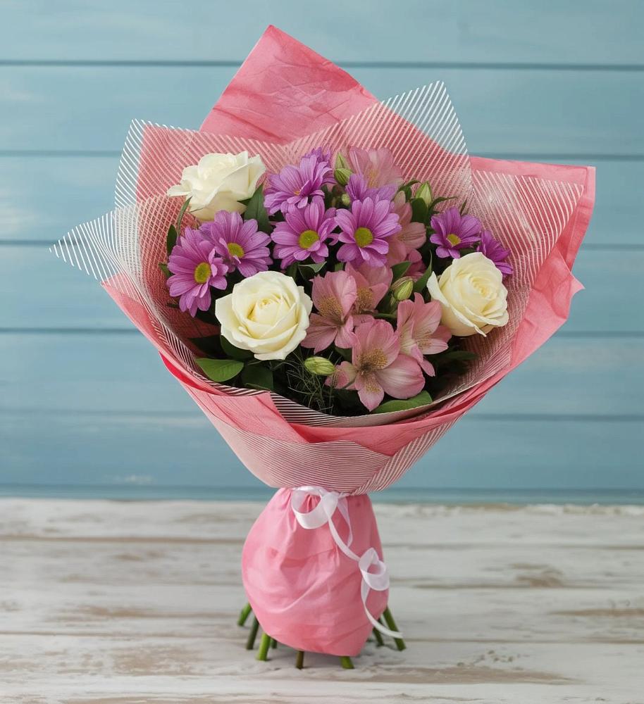 Букет цветов из: Герберы в Сасыколи