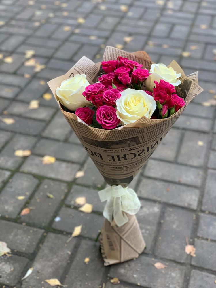 Букет цветов из: Розы в Сасыколи
