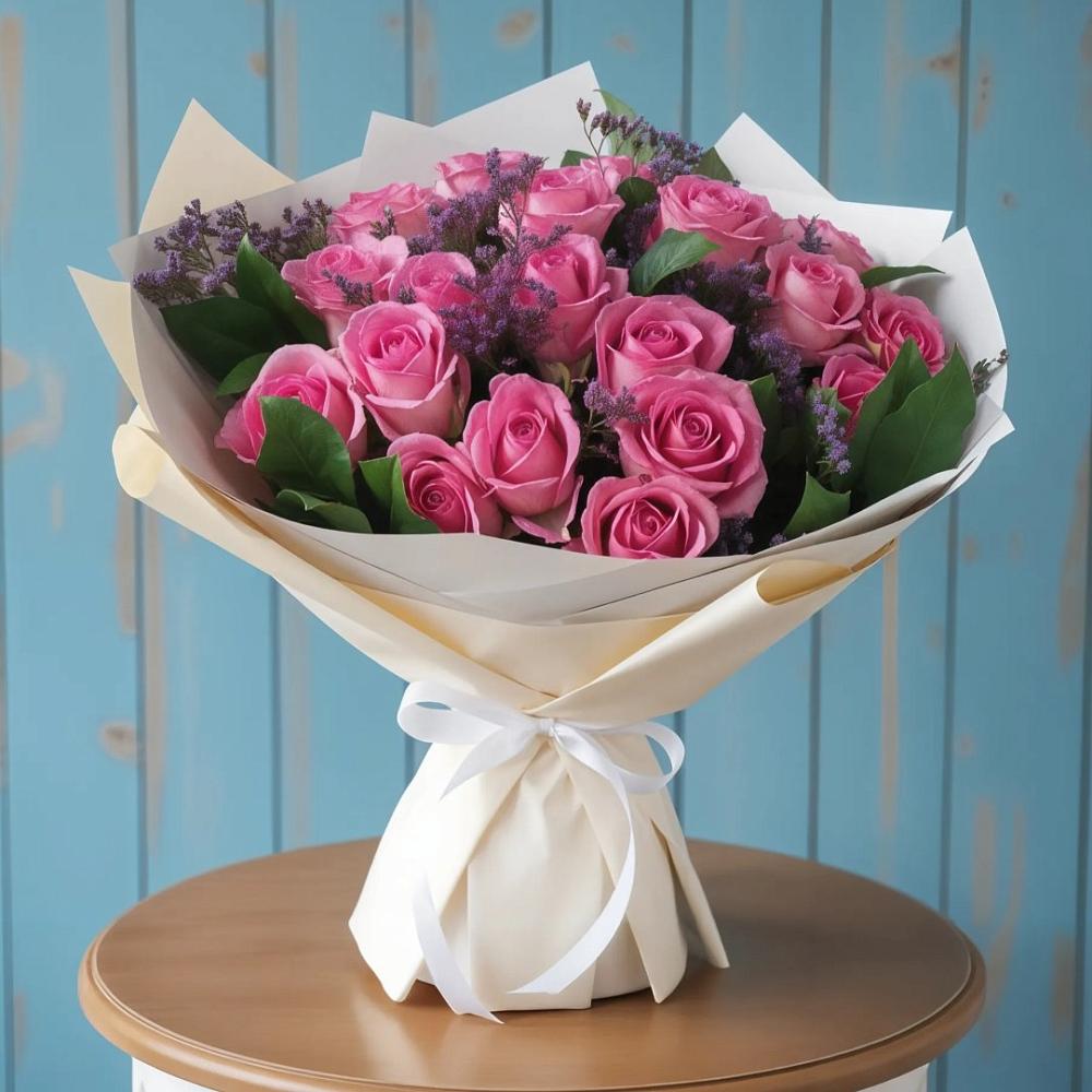 Букет цветов из: Розы в Сасыколи