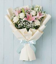 Букет цветов из:  Лилии в Сасыколи