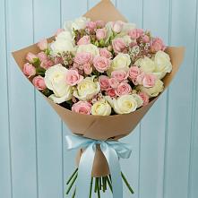 Букет цветов из:  Розы #REPLACE_PRED# Сасыколи